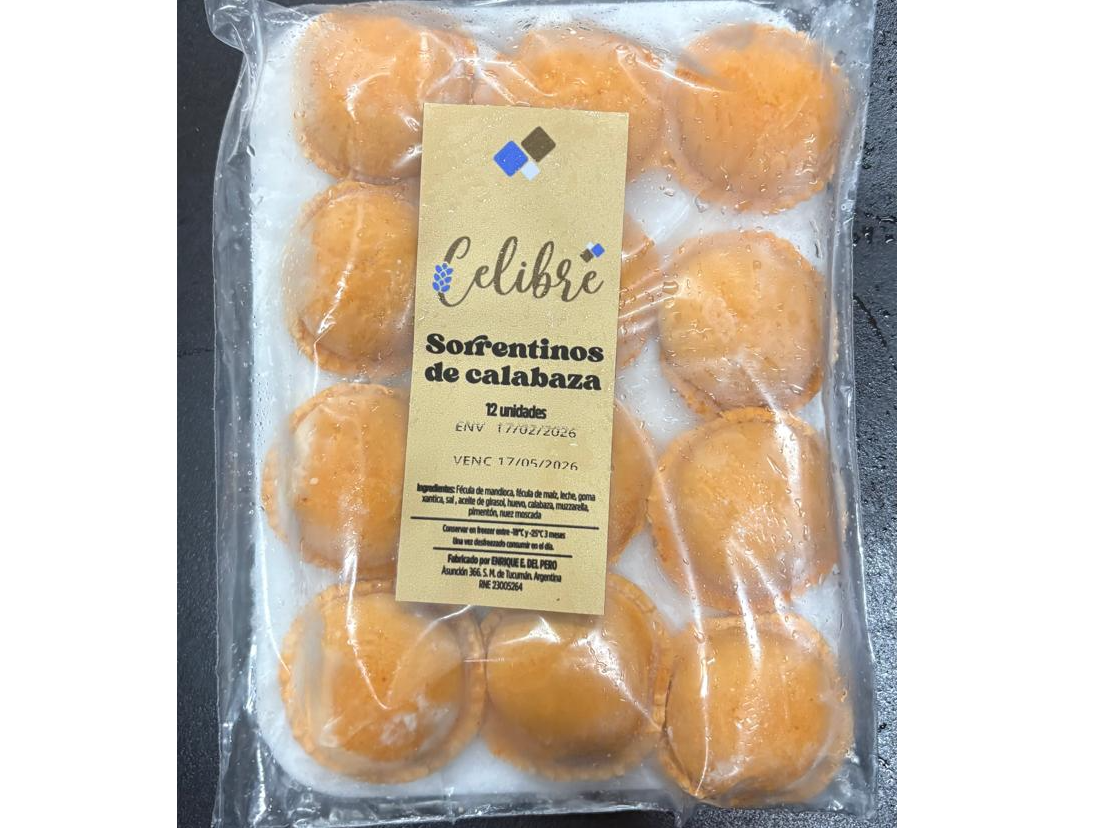 Sorrentinos de Calabaza  x 12 uni. CELIBRE