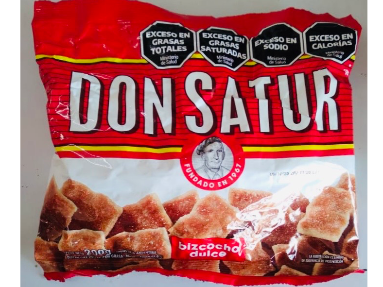 Bizcochos dulces Don Satur