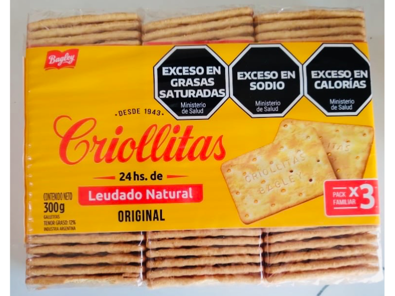Galletas Criollitas x 3u