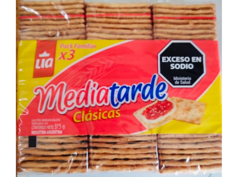 Galletas Media tarde x 3u