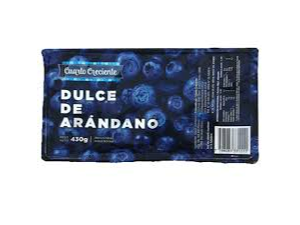 DULCE SOLIDO ARANDANO CUARTO CRECIENTE  X 450G