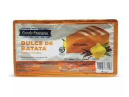 DULCE SOLIDO BATATA CUARTO CRECIENTE  X 500G