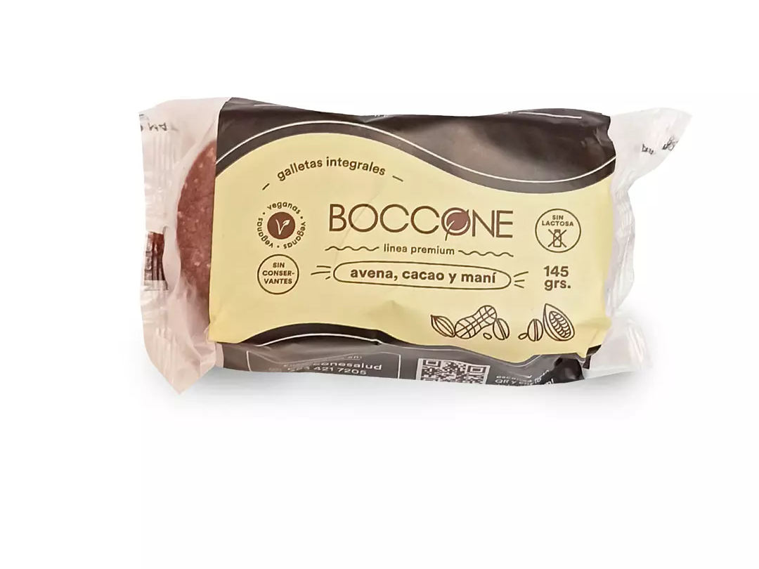 GALLETAS CACAO Y MANI 145G