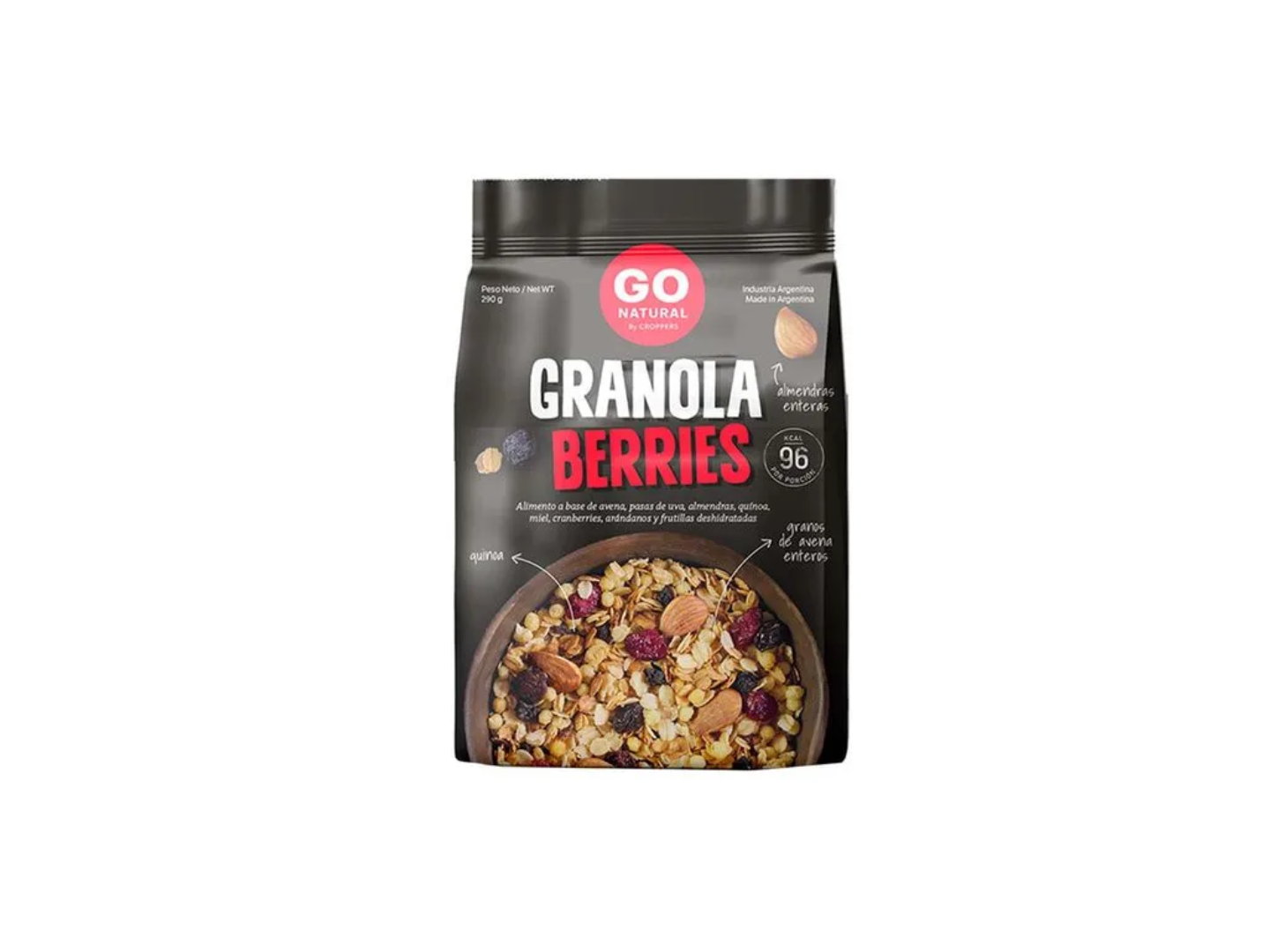 BERRIES GO NATURAL 290G