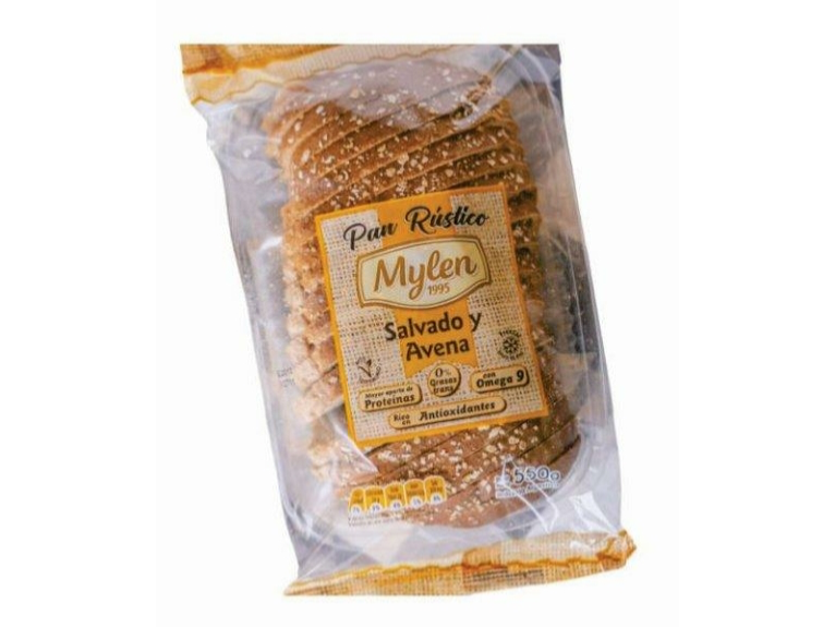 PAN RUSTICO SALVADO Y AVENA 500G