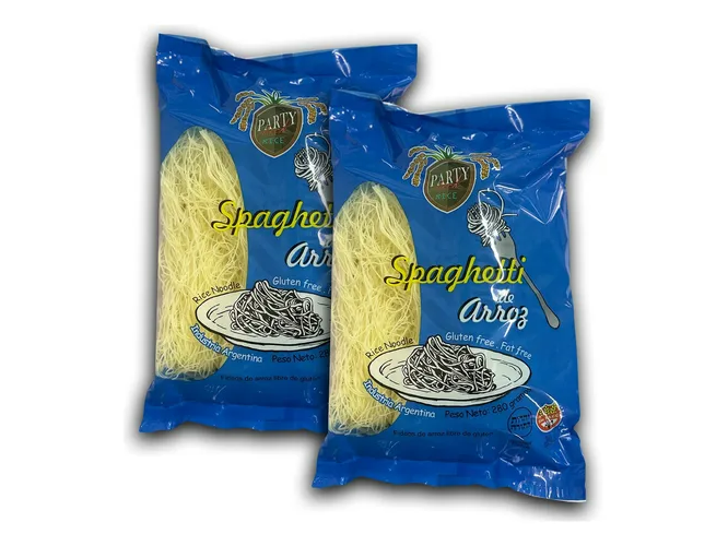 FIDEOS DE ARROZ NATURAL GRUESO PARTY BECK X 280G