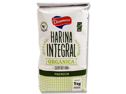 HARINA TRIGO INTEGRAL ORGANICA 1KG