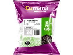 PIMIENTA NEGRA EN GRANO CUMANA 1KG