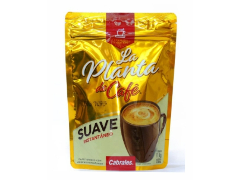 CAFE SOLUBLE SUAVE SIN AZUCAR LA PLANTA X 110G