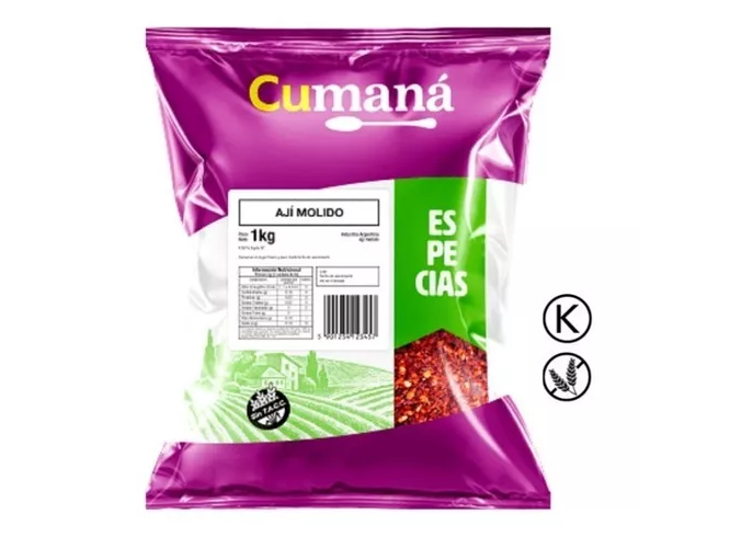 AJI MOLIDO CUMANA 1KG