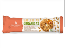 GALLETAS ORGANICAS AVENA Y MIEL 170G