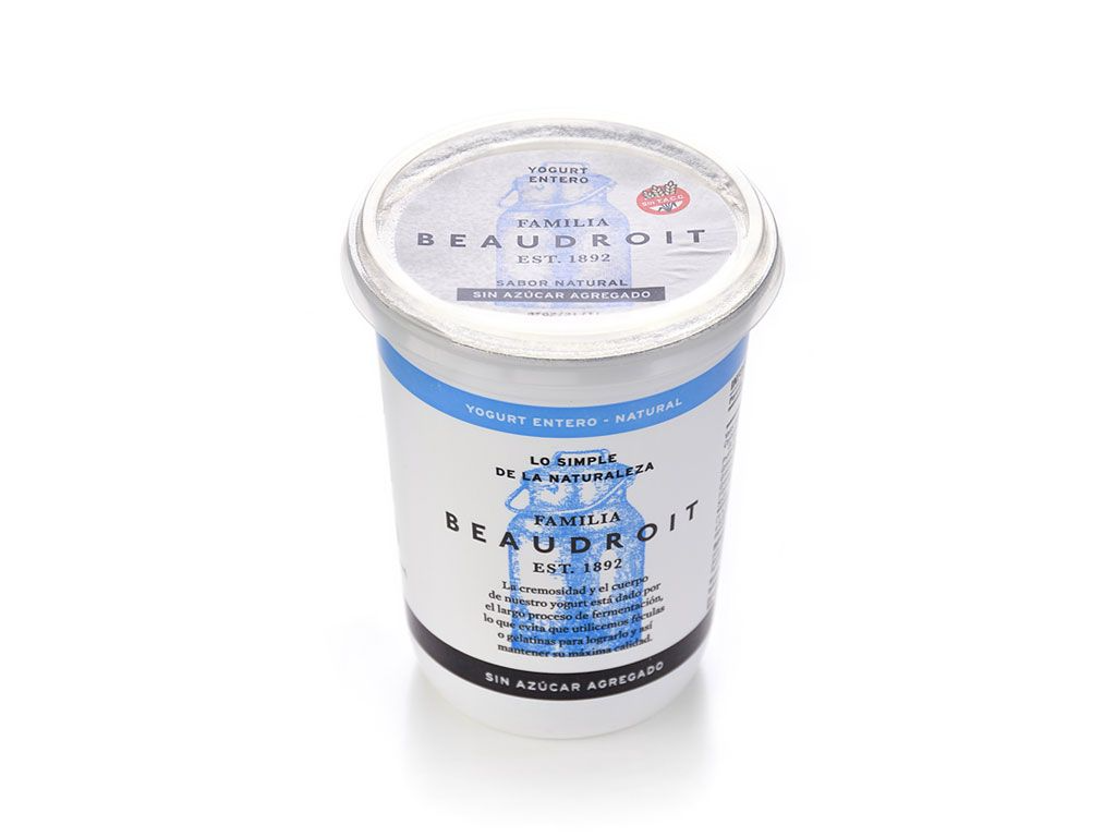 YOGUR NATURAL SIN AZUCAR 400G