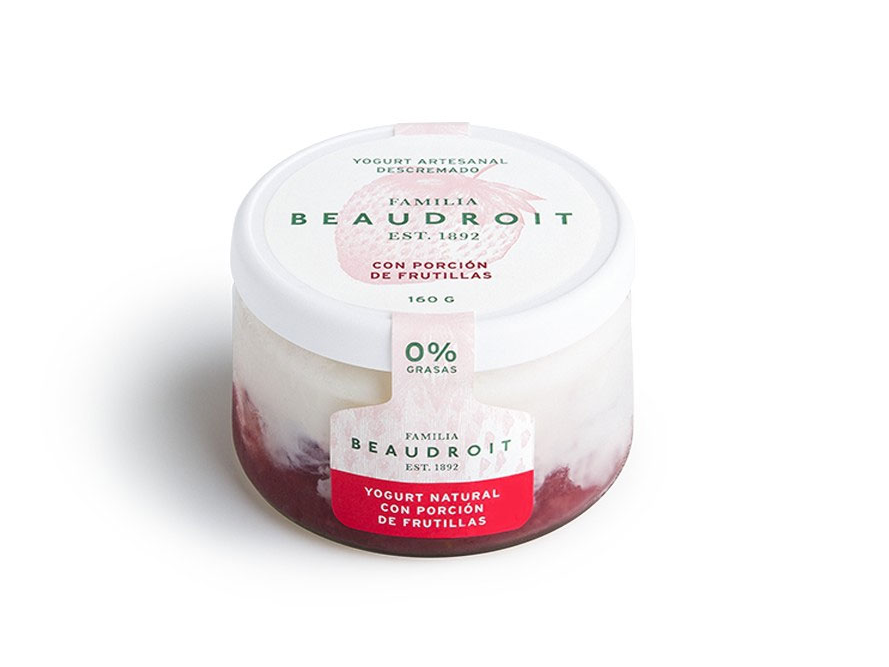 YOGUR DESCREMADO CON FRUTAS 160G