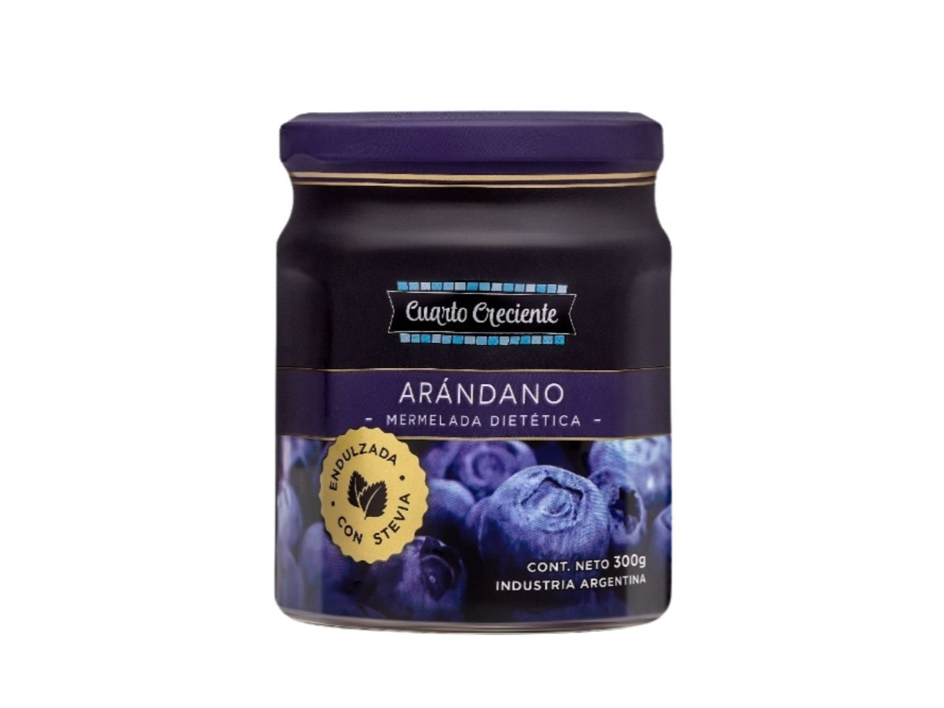 MERMELADA STEVIA ARANDANO 280G
