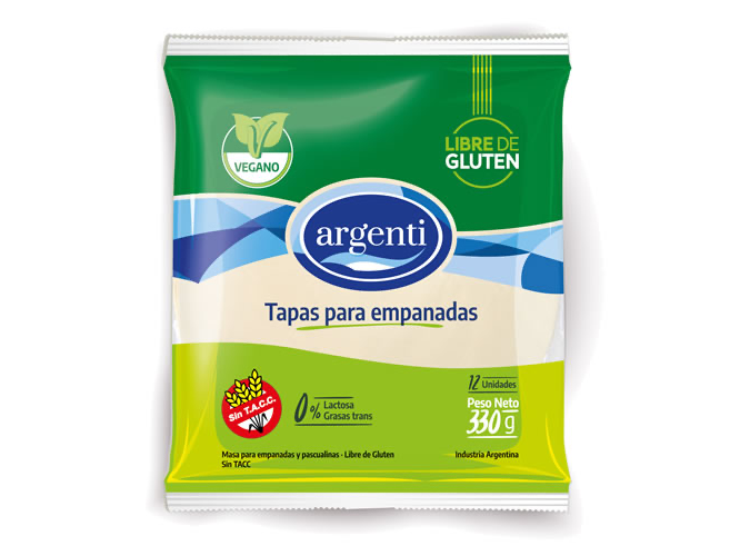 TAPA EMPANADA VEGANA 330G