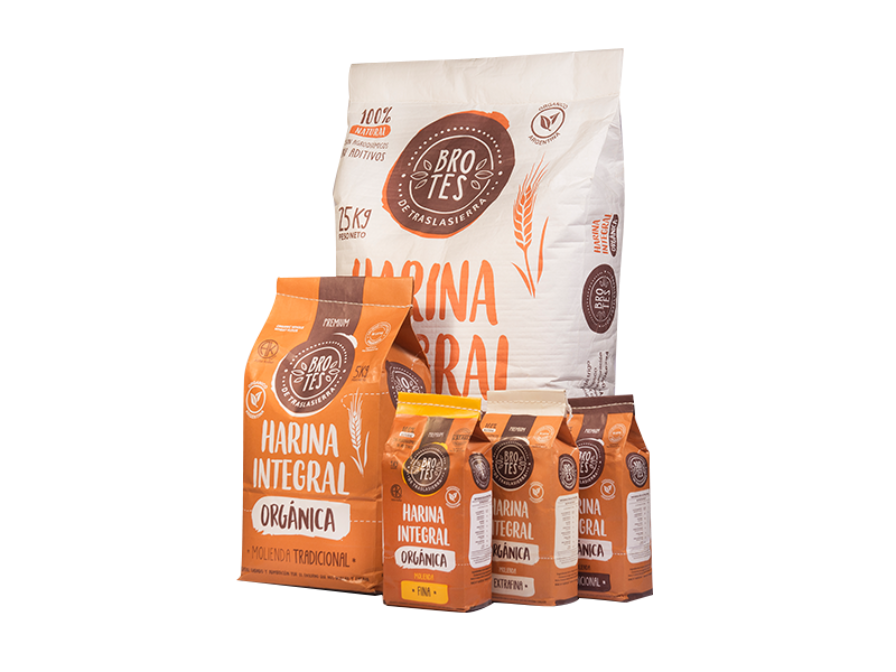 HARINA INTEGRAL EXTRAFINA ORGANICA 5KG