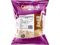 HARINA ALMENDRAS CON PIEL CUMANA 1KG