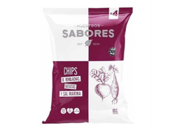 CAJA X 18 UN DE CHIP REMOLACHA BATATA 80G