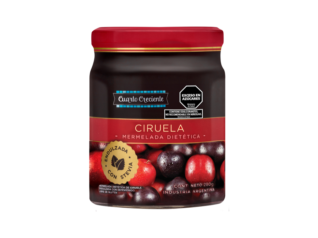 MERMELADA STEVIA CIRUELA 280G