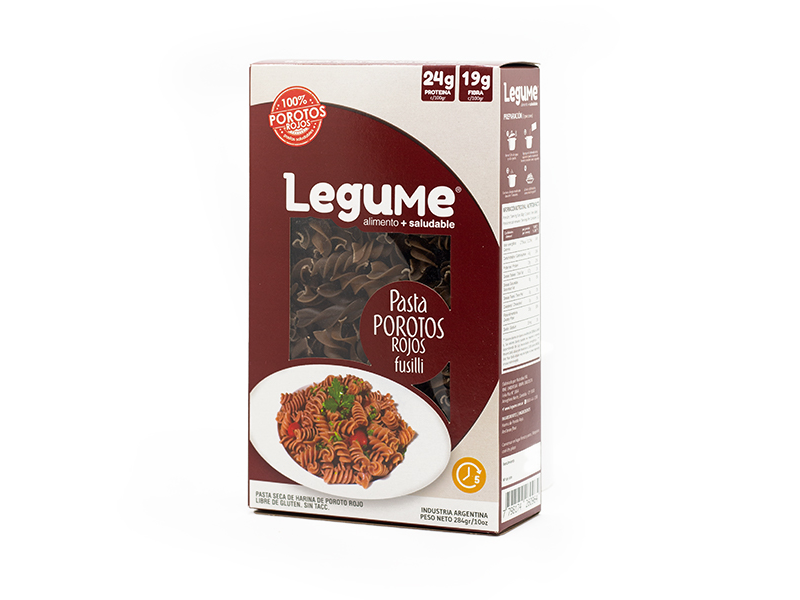 FIDEOS FUSILLI 284G POROTO COLORADO