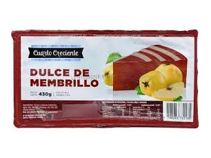 DULCE SOLIDO MEMBRILLO CUARTO CRECIENTE  X 500G