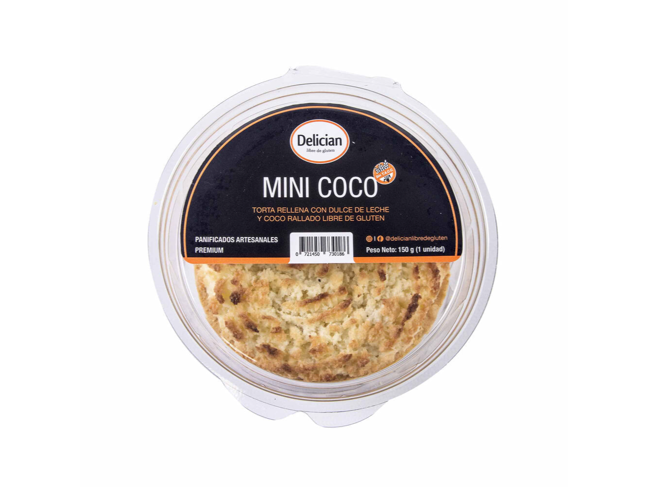 MINI CAKE COCO 150G