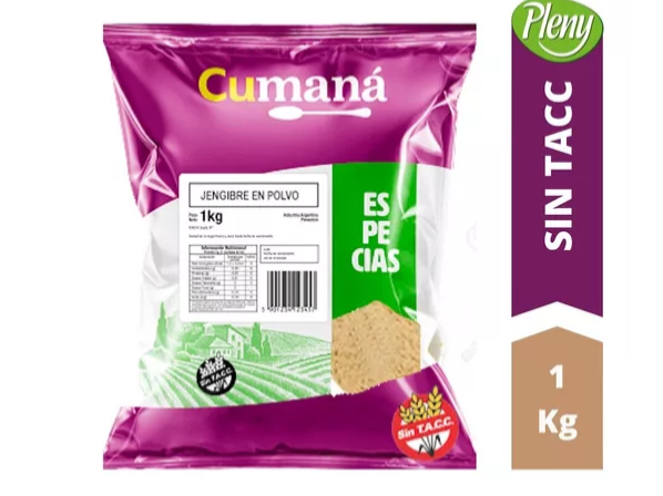 JENGIBRE MOLIDO CUMANA 1KG