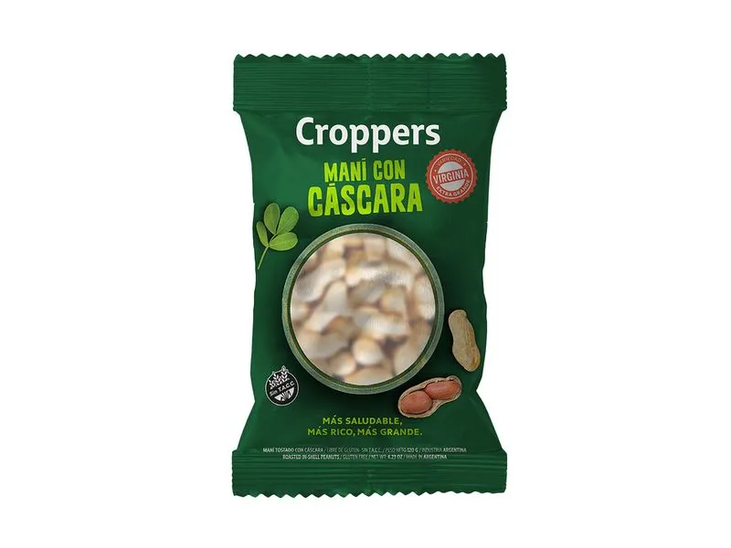 MANI CON CASCARA 120G