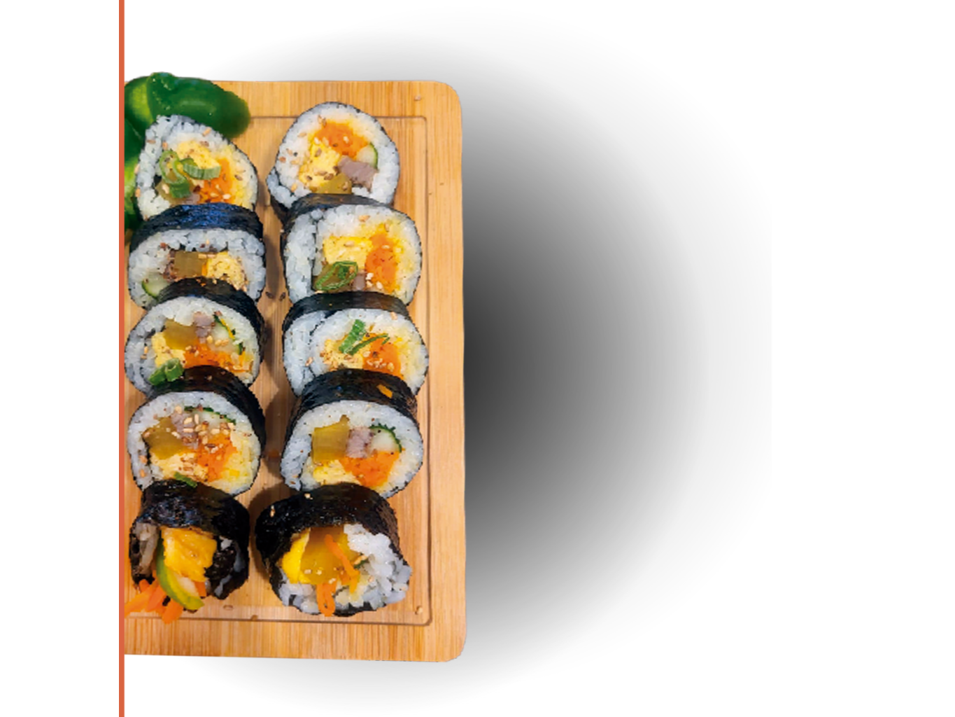 3. Kimbap / 김밥 x 5 piezas