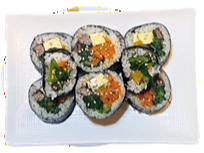 4. Kimbap / 김밥 x 10 piezas