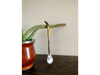 Bombilla Pico loro cincelado c/bronce