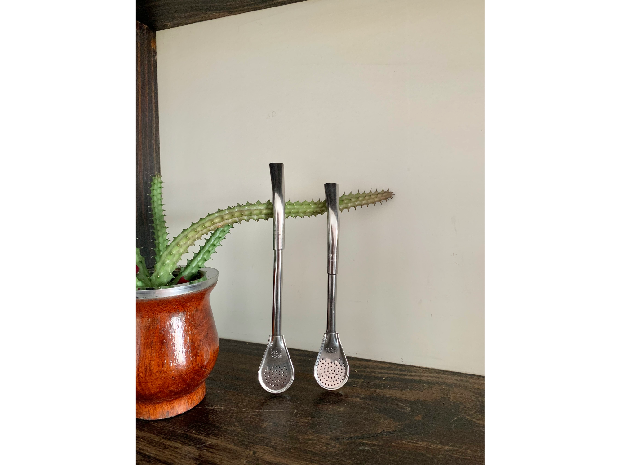 Bombilla Pico Loro Acero Inox