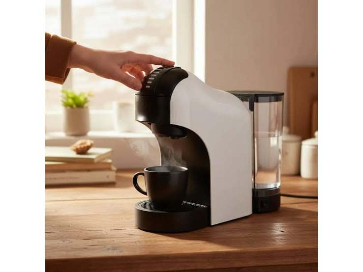 Cafetera Multicápsula Blanca - Belita