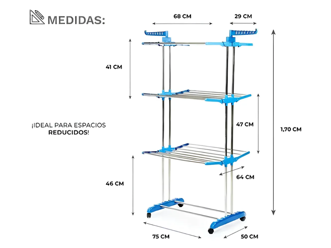 Tender Vertical Plegable (PREMIUM)