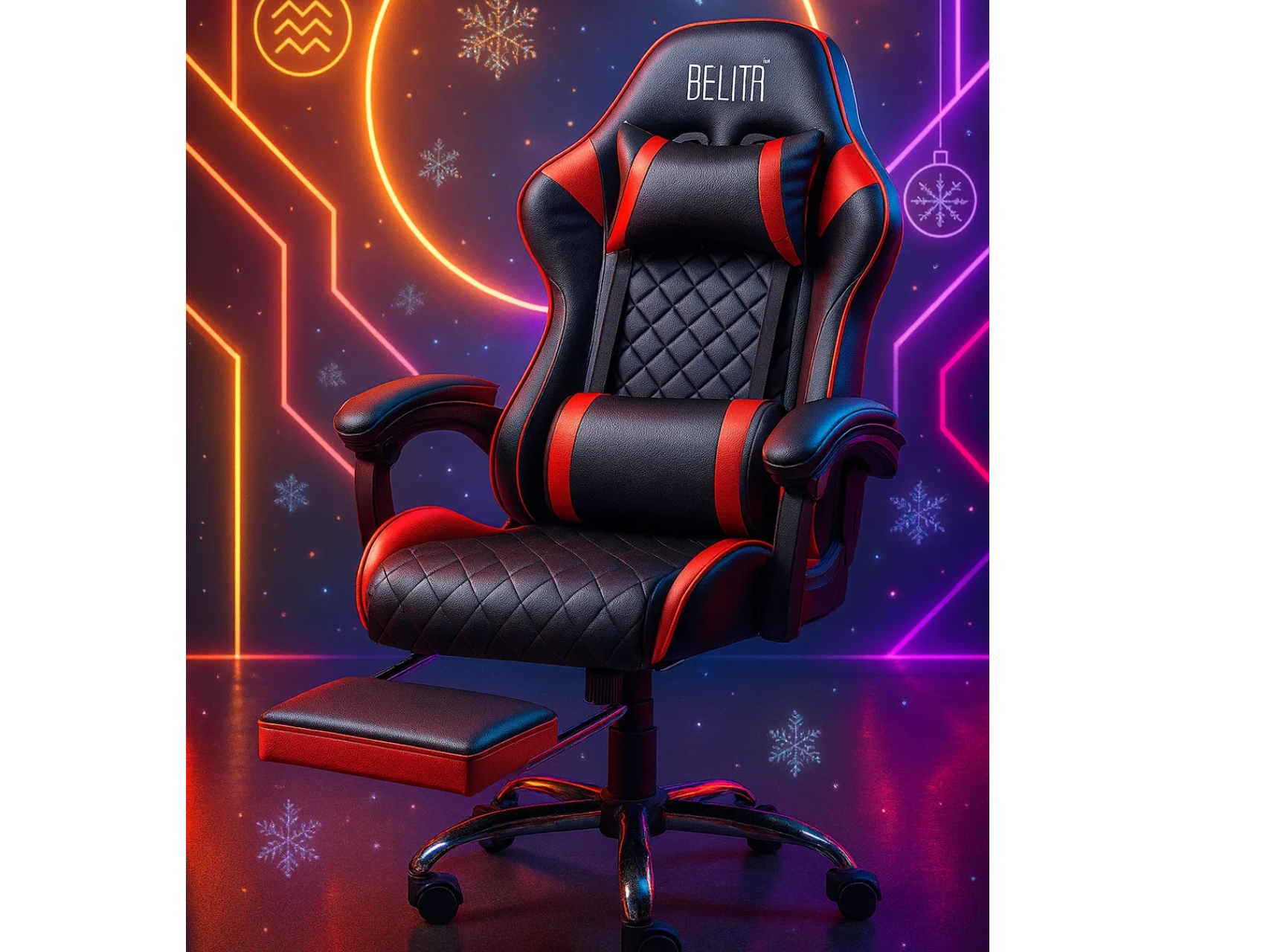 Silla Gamer (Roja)  - Belita