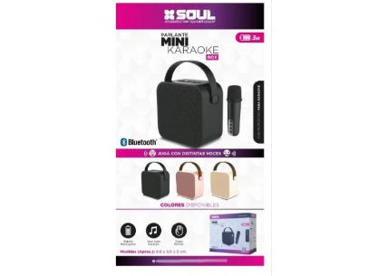 Parlante Mini Karaoke - SOUL
