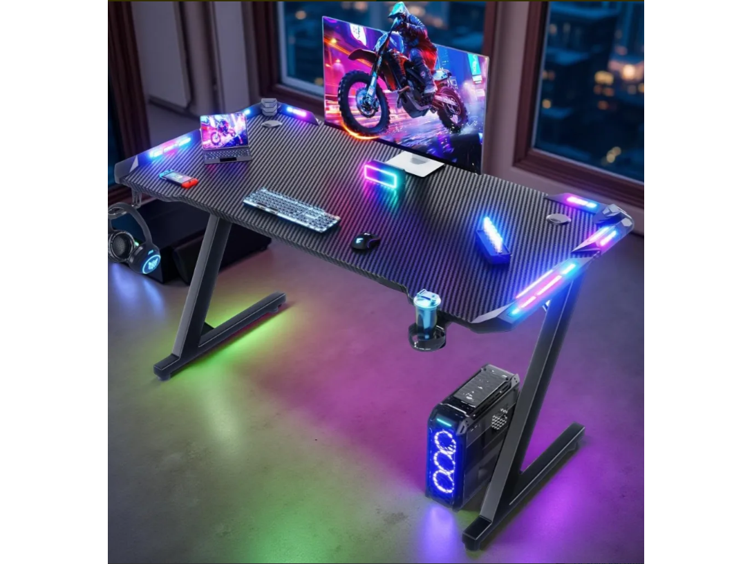 Escritorio Gamer con Luz Led - Belita