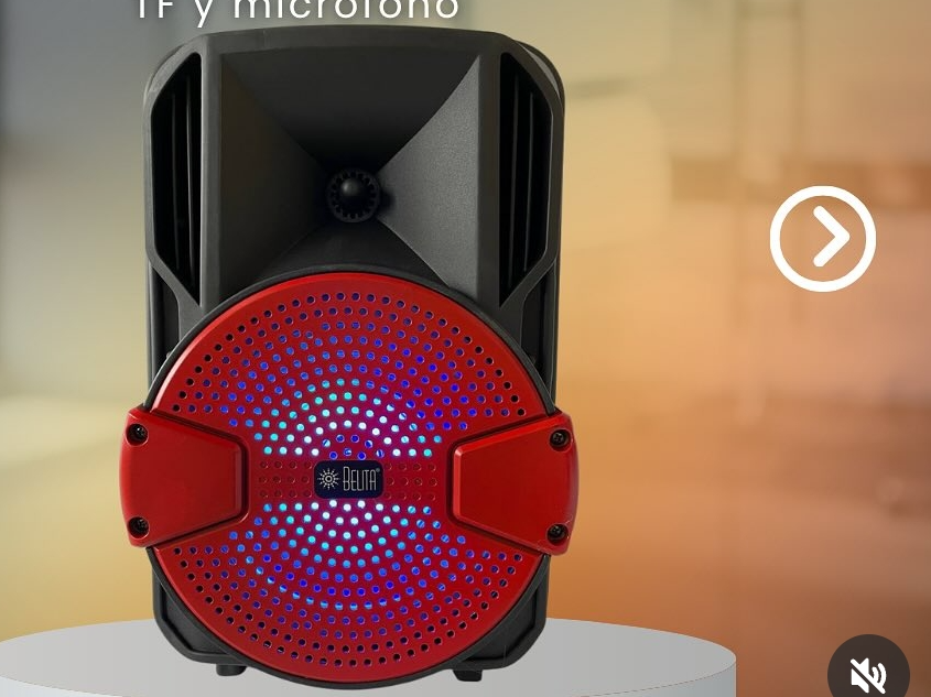 Parlante Portátil 8" - Belita