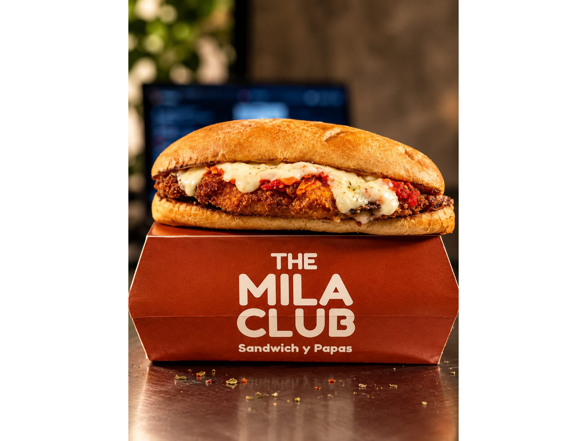 SANDWICH DE POLLO NAPOLITANO de CANDI