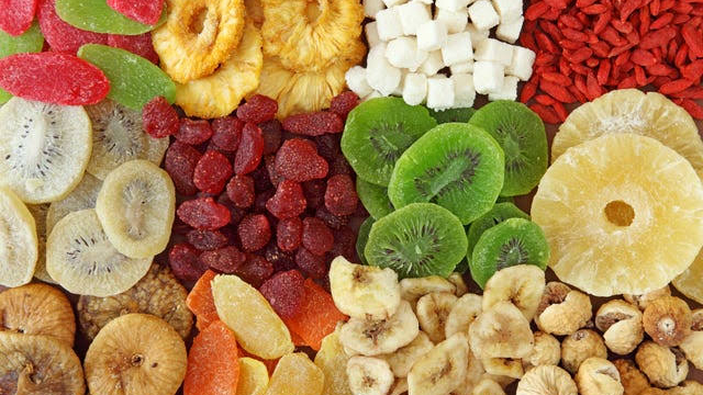 Frutas Deshidratadas/ Glaseadas