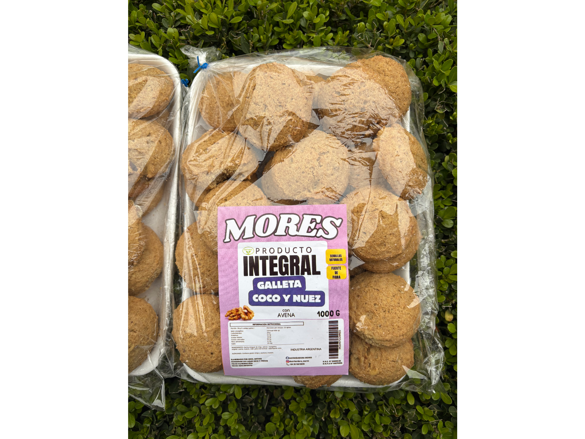 Scones coco y nuez