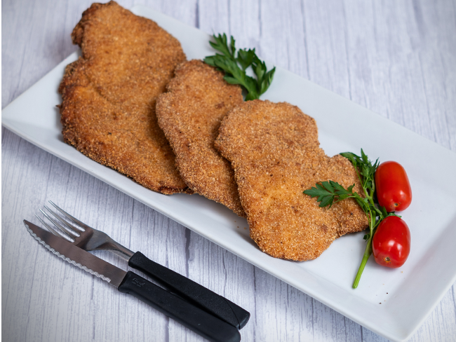 Milanesas de pollo x Kg