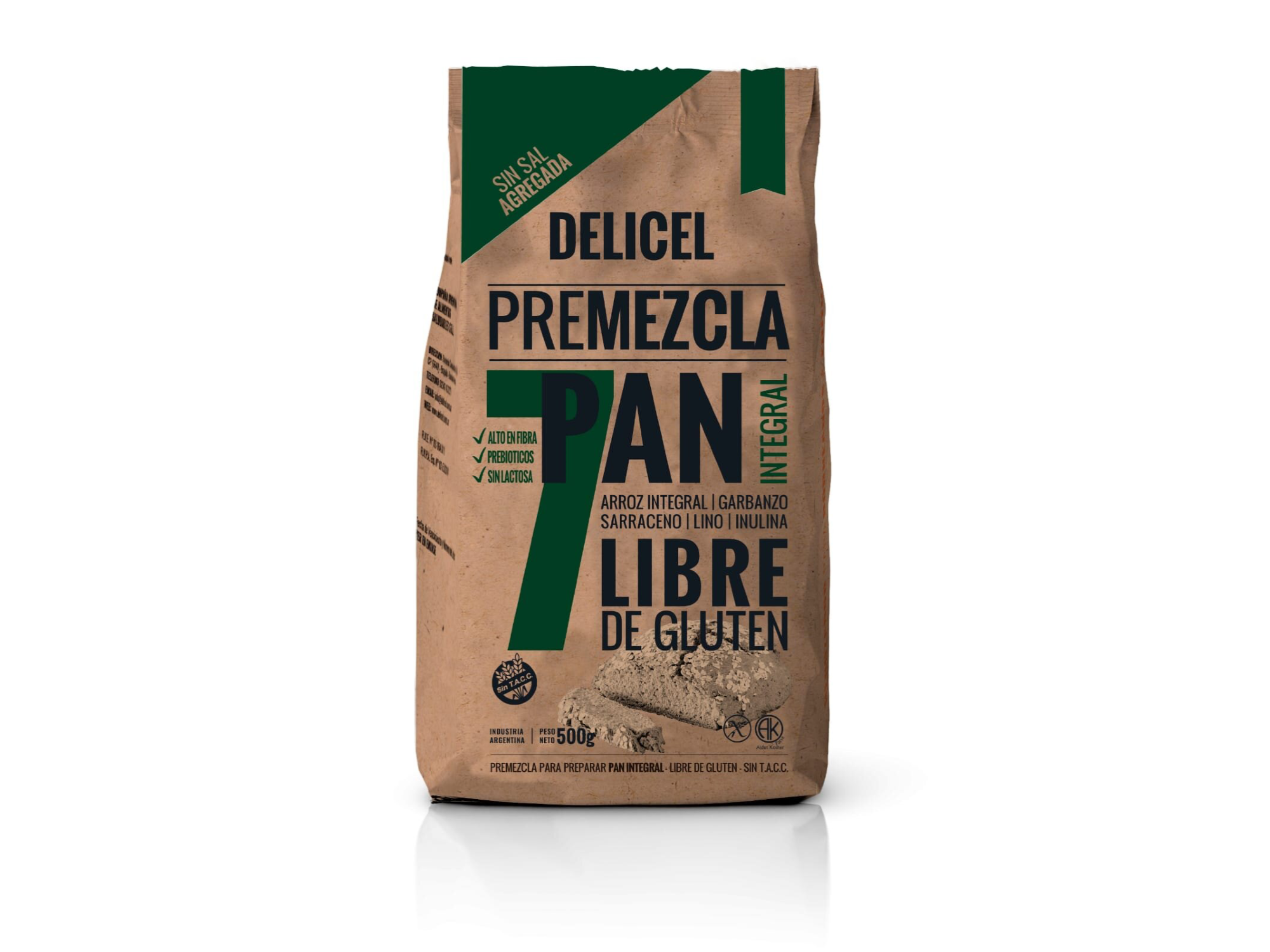 Premezcla delicel pan integrales