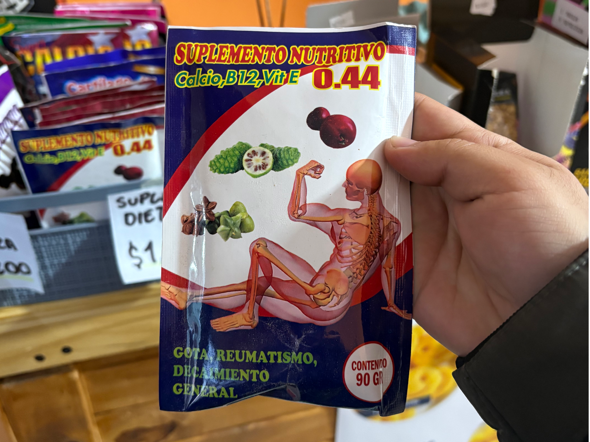 Suplemento Nutritivo 044 (calcio,B12,Vit.E) 90gr