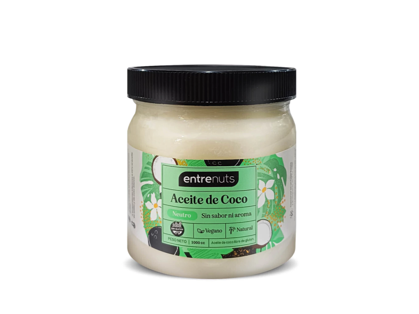 Aceite de coco neutro entrenuts