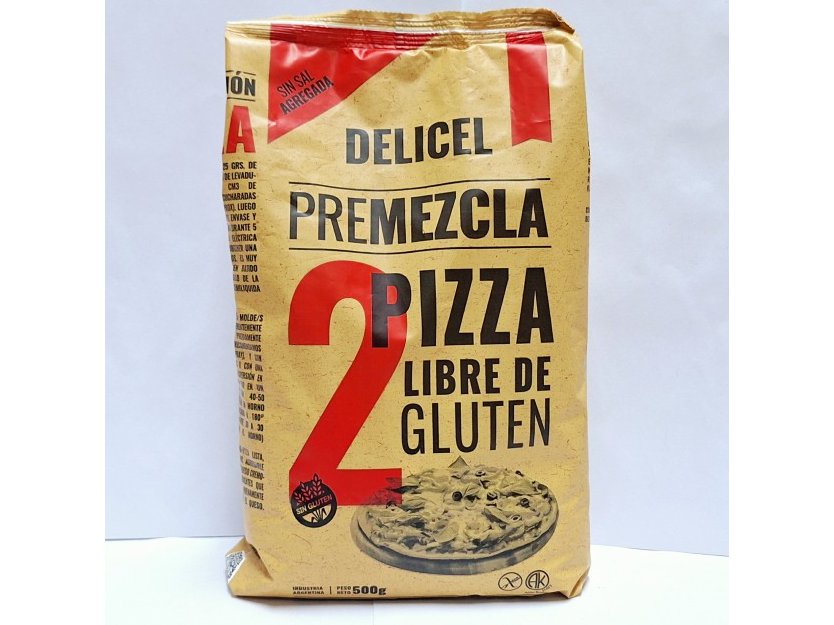 Premezcla delicel para pizza