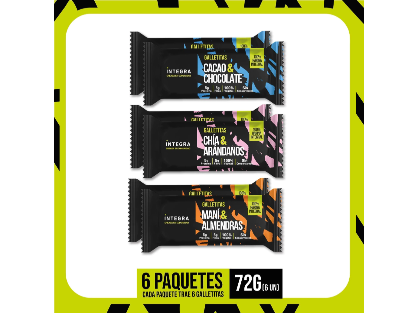 Galletitas Integra varios sabores