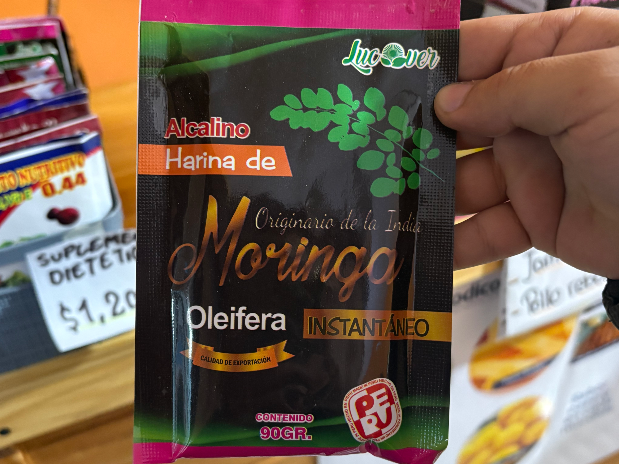 Harina de Moringa 90gr