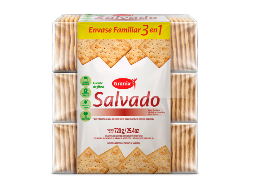 Galletas salvado x3 unidades