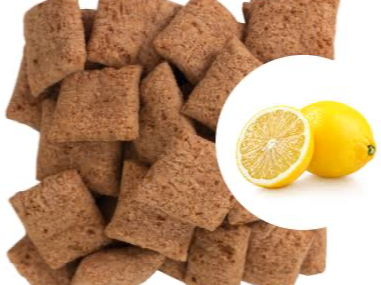 Almohaditas de arroz limón